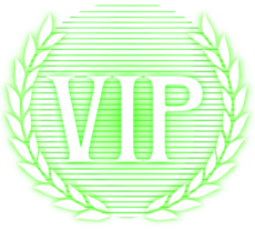 Neon_vip_icon_green emote for Discord