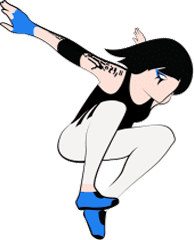 mirrors_edge_faith_jump emote for Discord