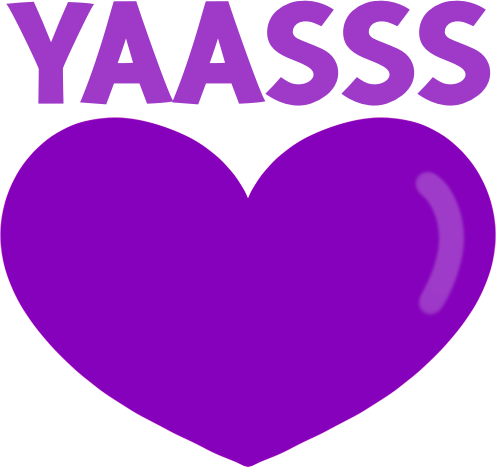VDay_PurpleHeart emote for Discord