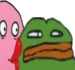 pepekissed emote for Discord