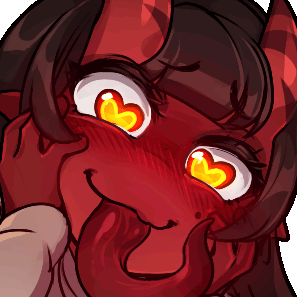 Meru_Tongue_Lick emote for Discord