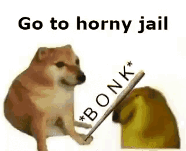 Bonk emote for Discord