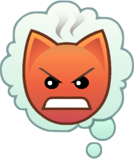 Animal_Jam_Thought_Angry emote for Discord