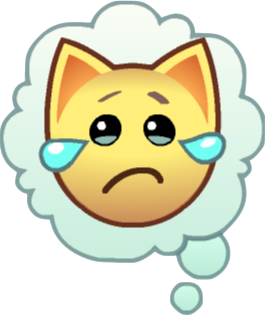 Animal_Jam_Thought_Cry emote for Discord