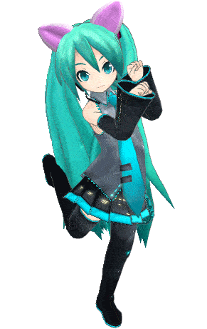 miku_nekodance emote for Discord