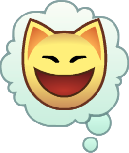 Animal_Jam_Thought_Happy emote for Discord