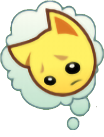 Animal_Jam_Thought_Sad emote for Discord