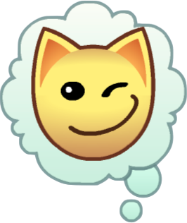 Animal_Jam_Thought_Wink emote for Discord