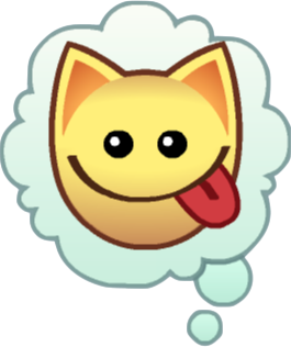 Animal_Jam_Thought_Tongue emote for Discord