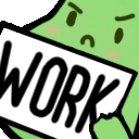 work_bean_sign emote for Discord