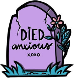 died_anxious emote for Discord