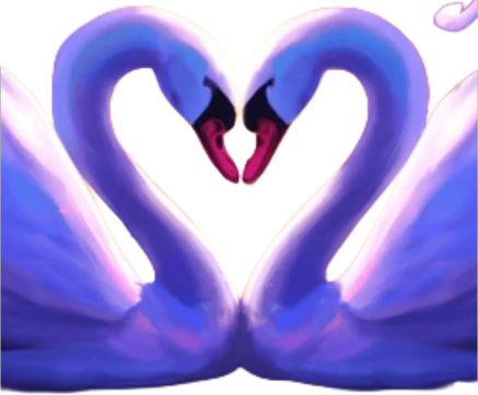 swan emote for Discord