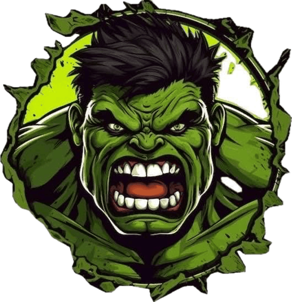 Hulk emote for Discord