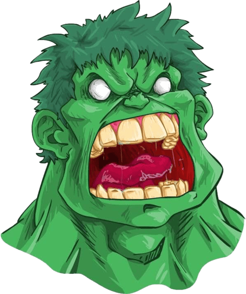 Hulk emote for Discord