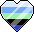BoyfluidHeart emote for Discord