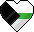 DemiromanticHeart emote for Discord