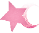 pinkmoonstar emote for Discord