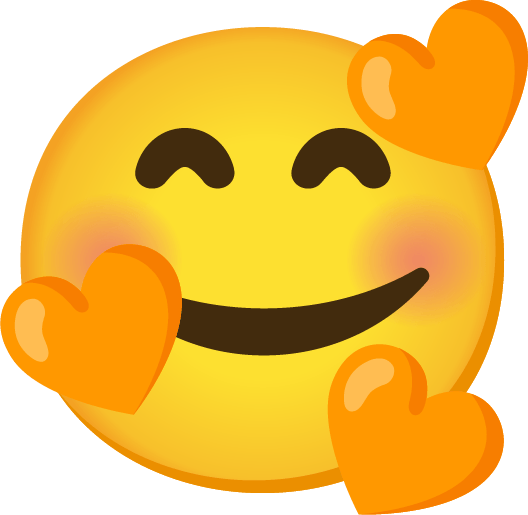 Amor_Naranja emote for Discord