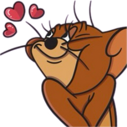 Smitten_Jerry emote for Discord