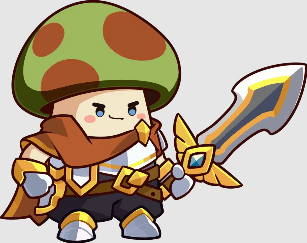 Warrior_Mushroom emote for Discord