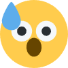 Shocked emote for Discord