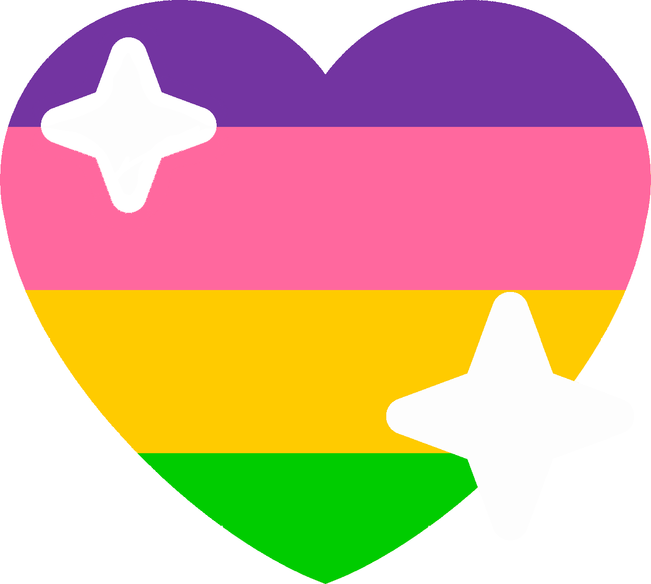 Sappho_Lesbian_Heart emote for Discord