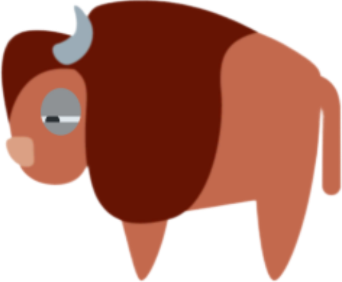 suspicious_bison emote for Discord