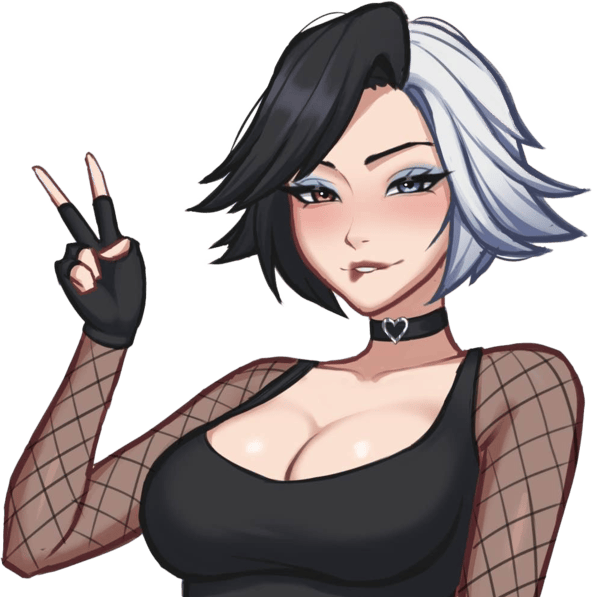 LunaSnowPeace emote for Discord