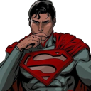 SupermanThink emote for Discord
