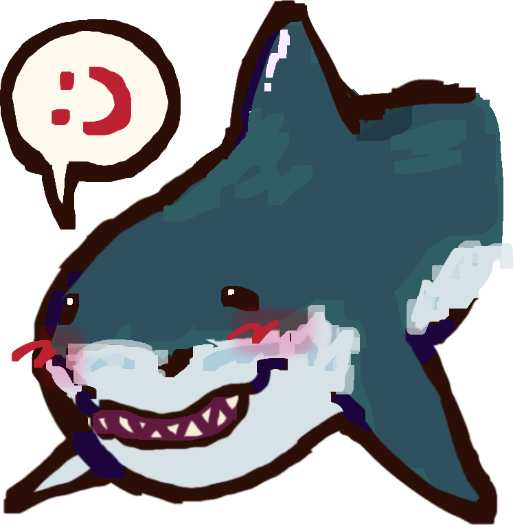 shark_smile emote for Discord
