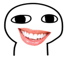 Whiteteeth emote for Discord