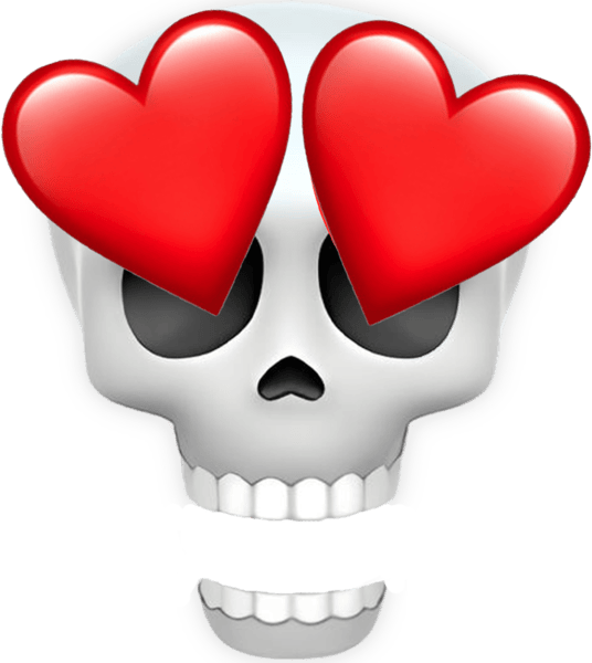 SkullHearts emote for Discord