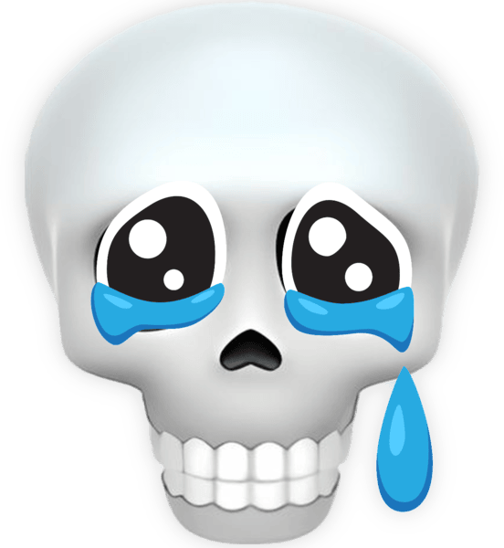 SkullCry emote for Discord