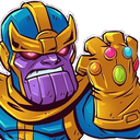 Thanos emote for Discord