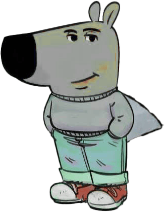 ChillGuyJeff emote for Discord