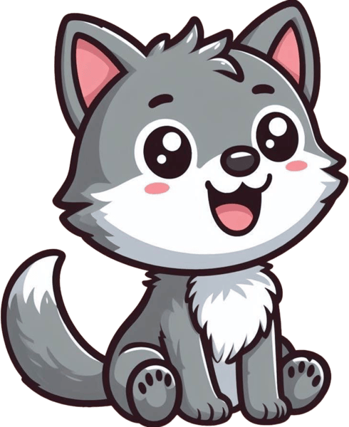 Wolf emote for Discord