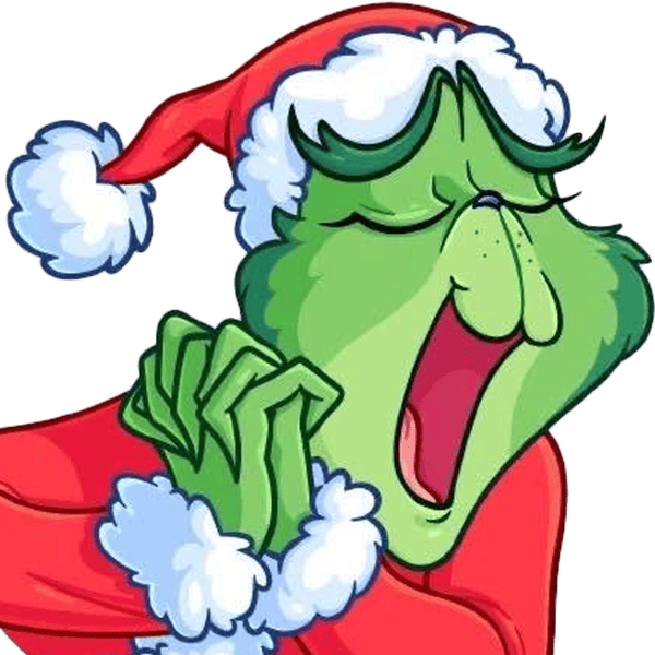 TheGrinch emote for Discord