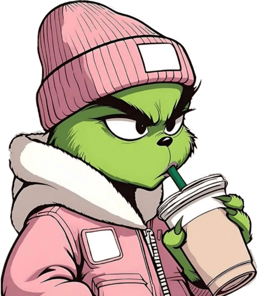 GrinchDrink emote for Discord