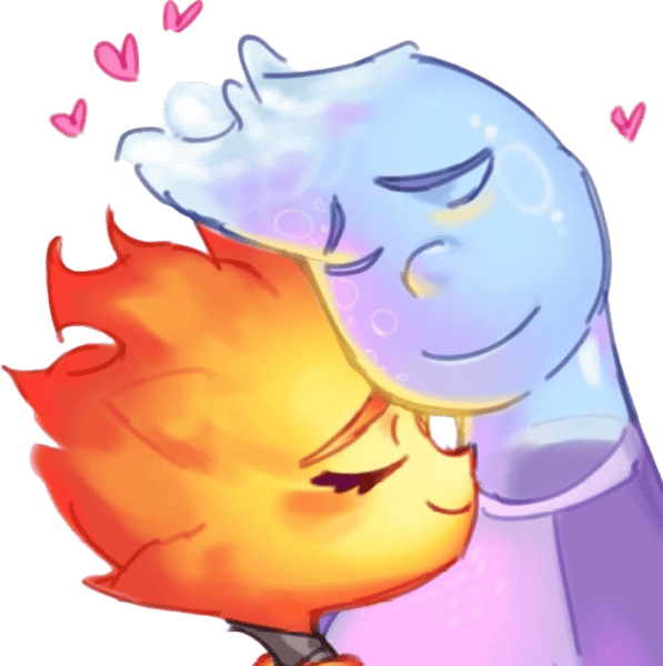 LavaWaterBoyHug emote for Discord
