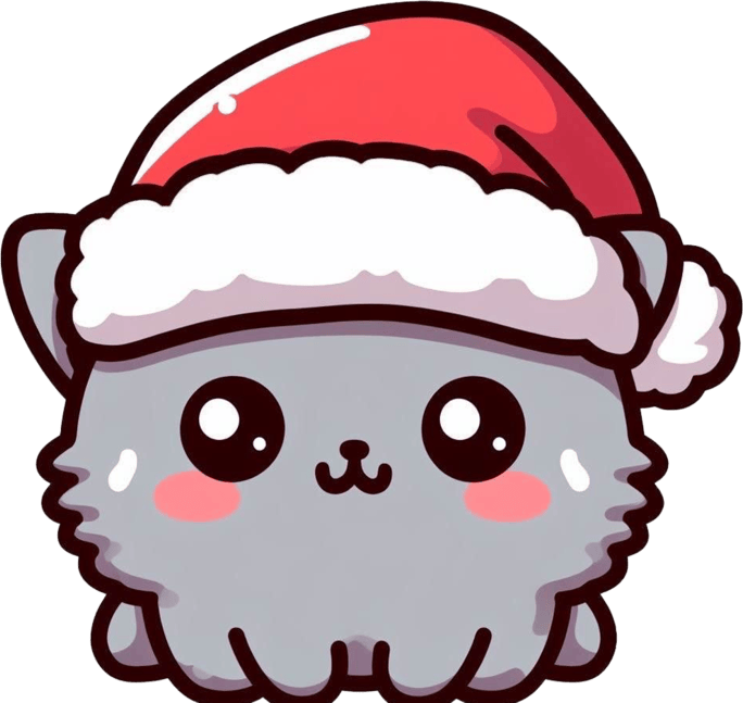 ChristmasKitty emote for Discord