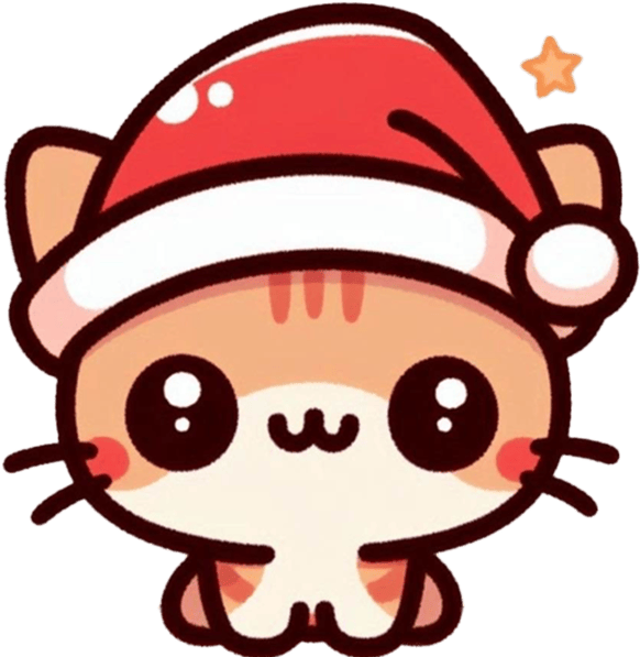 ChristmasKitty emote for Discord
