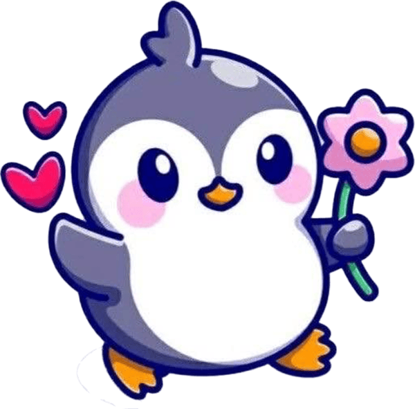 PenguinoLove emote for Discord