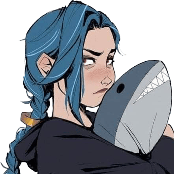 Jinx_Sharkie emote for Discord