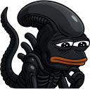 pepexenomorph emote for Discord