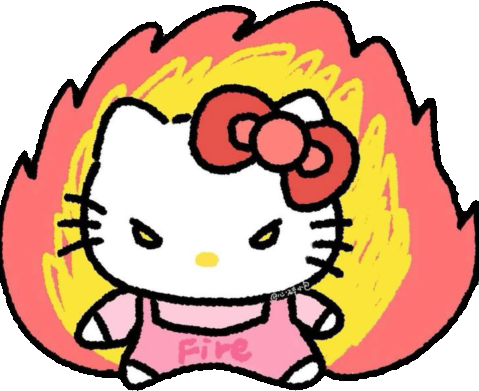 Hellokittyputassa emote for Discord