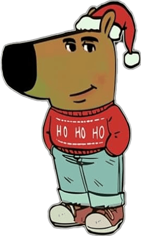 ChillGuyChristmas emote for Discord