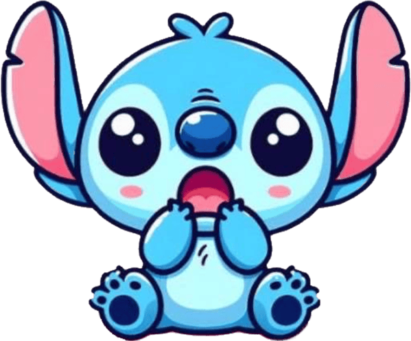 BabyStitchScred emote for Discord