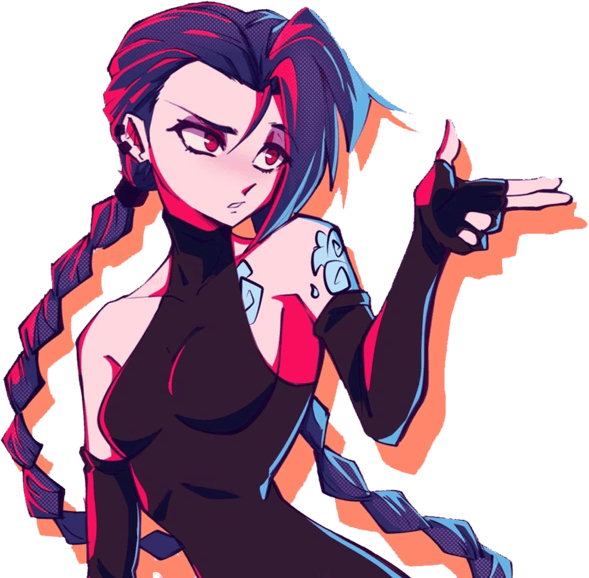 Jinx_Shoot emote for Discord