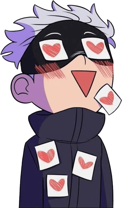 Gojo_inlove emote for Discord