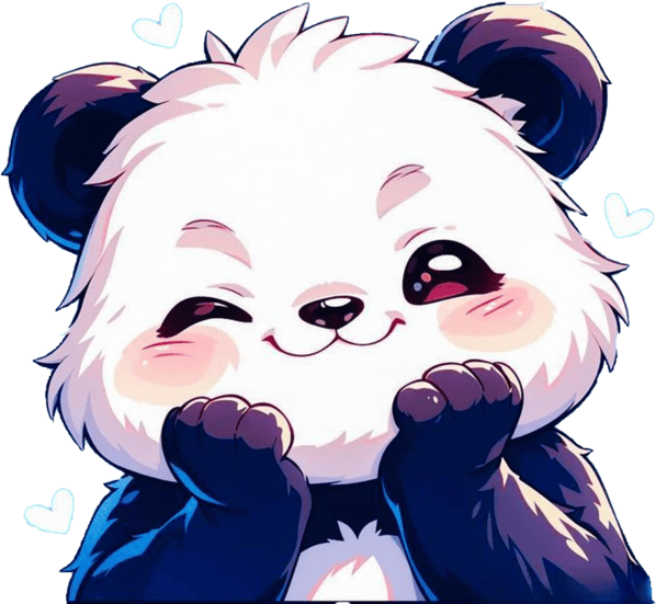 PandaLove emote for Discord